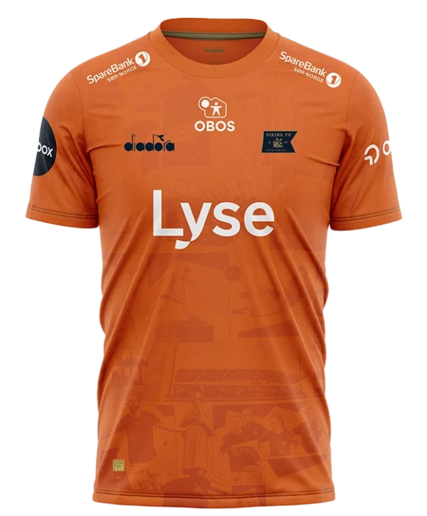 Oransje Keepertrøye Viking JR 25