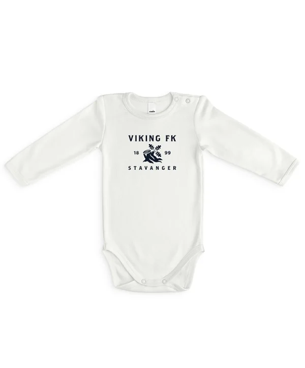 Hvit Viking babybody