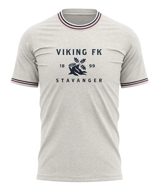T-Skjorte med farget rib
