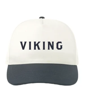 hvitcapsViking Hvit og Marine Viking Trucker Caps