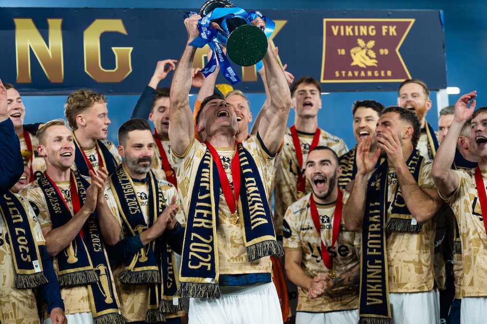 Vikingspillere i gullskjerfet