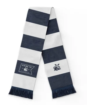 striperskjerf Vikingskjerf striper hvit